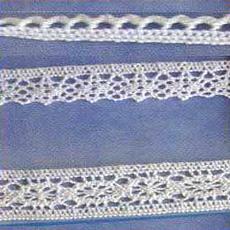 Woven White Colored Crochet Lace