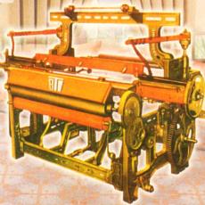 Weaving Machine With Heavy Duty Cast-Iron Frame