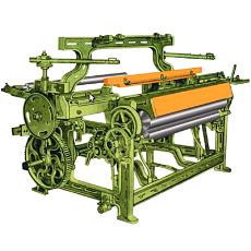 Over-Pick Loom With 180 Rpm Speed