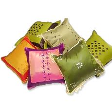 Cushion Covers With Cutwork