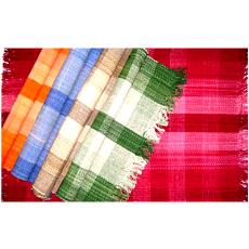 Cotton Check Rug