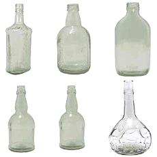 Liquor Glass Bottles