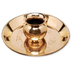 Brass Finished Pooja Thali