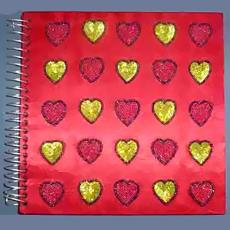 Handmade Heart Design Photo Album