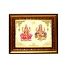 Lakshmi/Ganesh Inscribed Wall Hanging