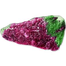 Longito Zoisite Rough Ruby Stone