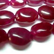 Red Fancy Semi Precious Beads