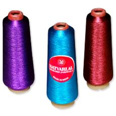 Twisting Metallic Film Yarn