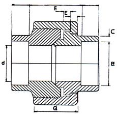 Socket Weld Screwed Union