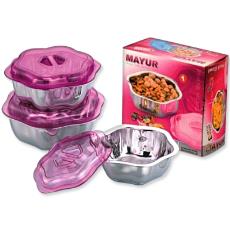 Stainless Steel Biriyani Bowl With Tight Lid