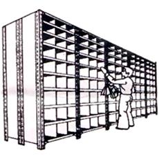 Pigeon Hole Type Slotted Angle Racks