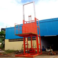 Floor Mounted Self-Supported Hydraulic Goods Lift