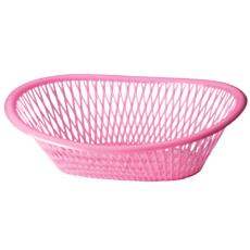 Plastic Made Flat Storage Basket