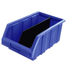 Single Colour Industrial Storage Bin With Partition