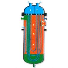 Vertical U-Tube Surface Heat Exchanger