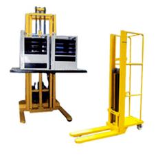 Motorized Hydraulic Stacker For Commercial Use