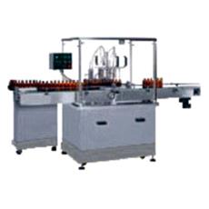 Four-Head Liquid Filling Machine With Variable Speed Conveyor