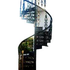 Cast Iron Made Spiral Staircases