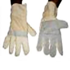 Leather And Cotton Combined Hand Gloves