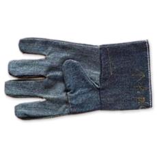 Black Coloured Jeans Hand Gloves