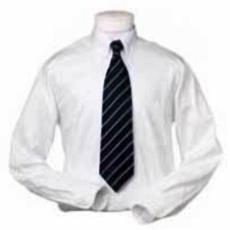 Full Sleeve White Colour School Shirt