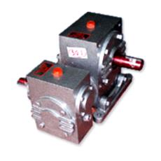 Horizontal Double Worm Reduction Gear Box