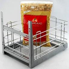 Rust Free Kitchen Grain Trolley