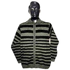 Full Sleeves Striped Gents Sweater