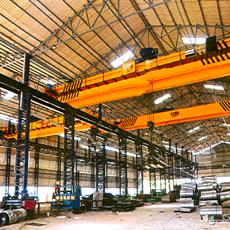 Electrical Overhead Travelling Crane With Height Lifting Facility