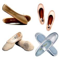 Leather Made Designer Ballet Shoes