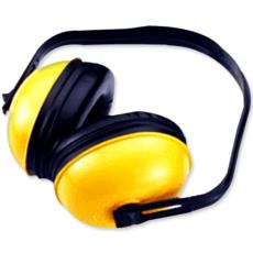 Ear Muff With Foam-Filled Cushions