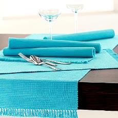 Cotton Ribbed Table Runner