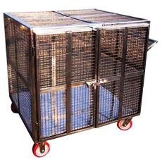 Castor Mounted Cage Trolley