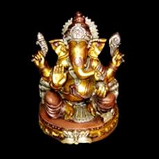 Metal Lord Ganesha Statue