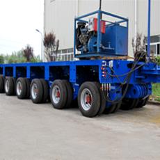 Heavy Duty Trailer With 55 Degree Steering Angle