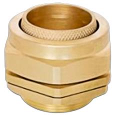 Brass Made Cable Gland With Lock Nuts