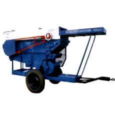 Paddy Thresher With Feeding Chute