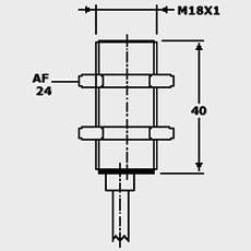 7.7 To 9 Vdc Operated Inductive Sensor