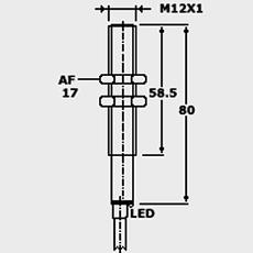 Inductive Sensor/ Female Connector