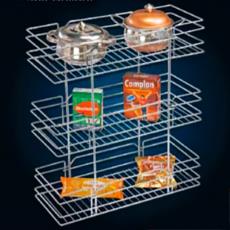 Abrasion Resistant Three Shelf Pullout