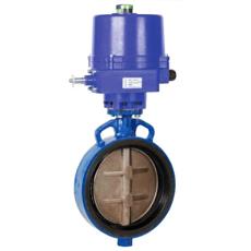 Electric Actuator Operated Butterfly Valve