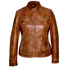 Designer Leather Jacket For Women