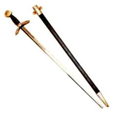 Finely Polished Sword With Handle