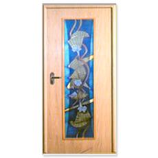 Wood Made Designer Glazed Door