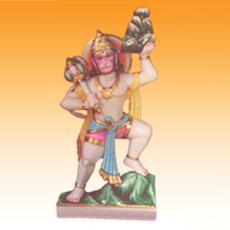 White Marble Hanuman Statue