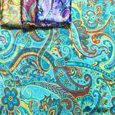 Designer Printed Satin Fabric