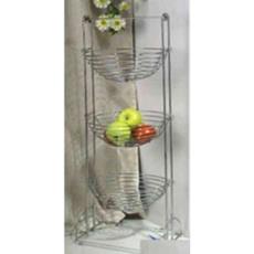 Metal Made Three Tier Fruit Basket