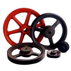 Industrial V-Belt Pulley Casting