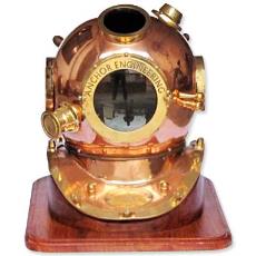 Copper Made Diving Helmet