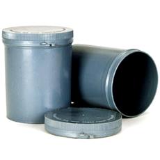 Cylindrical Shaped Container With Lid